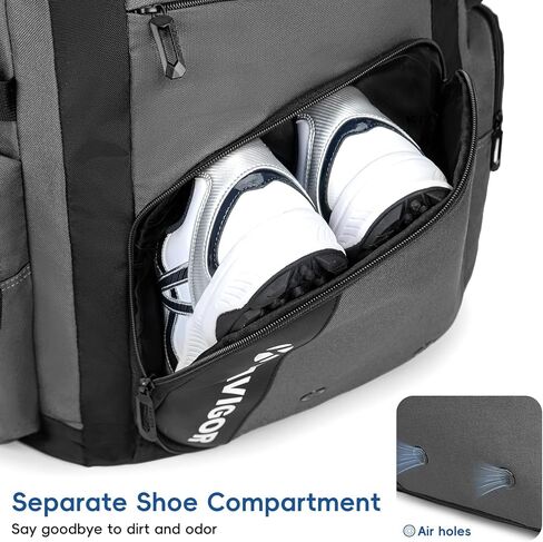 Baseball Bag for Youth and Adult, Softball Bag 50L Large Capacity Holds 4 Bats, Equipment Backpack with Shoes Compartment in Saudi Arabia