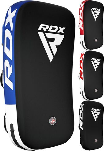 وسادة RDX Muay التايلاندية للتدريب، درع الضرب المنحني للكيك بوكسينغ، تدريب ركلة الملاكمة، الفنون القتالية المختلطة، الفنون القتالية، الكاراتيه، التايكوندو، اللكم، القدم، الركبة والكوع (وسادة واحدة فقط) in Saudi Arabia