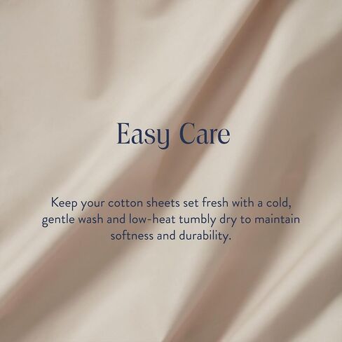 Brooklinen Sateen 4-Pc Sheet Set Luxury Softness - Queen, Pebble Stripe in Saudi Arabia
