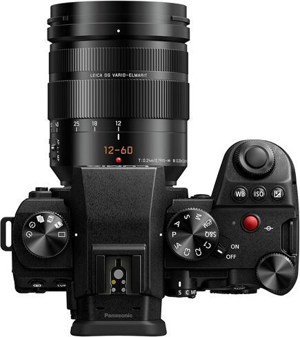 Panasonic LUMIX DC-G9M2BODY Micro Four Thirds Camera with LUMIX G Lens, 25mm, F1.7 ASPH (H-H025K) in Saudi Arabia