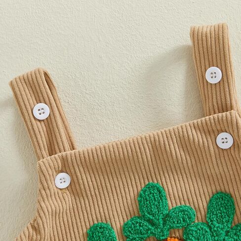 My First Easter Baby Girl Boy Outfit Bunny Embroidery Spring Overall Romper Newborn Infant Baby Easter Clothes in Saudi Arabia