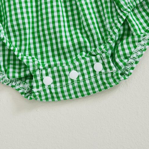 My First Valentines Baby Girl Outfit Newborn Heart Smocked Bubble Romper Bodysuit Cute Valentines Spring Clothes in Kuwait