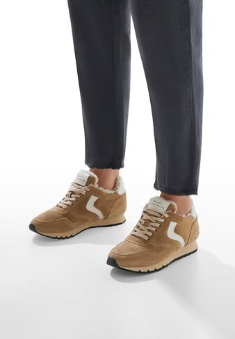 VOILE BLANCHE Women's Julia Shearling Trainers in Saudi Arabia