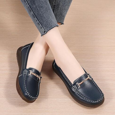 Women's Wide Width Loafers Comfort Slip on Shoes Walking Shoes for Ladies Mocassins Driving Shoe in Saudi Arabia