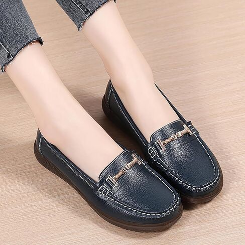 Women's Wide Width Loafers Comfort Slip on Shoes Walking Shoes for Ladies Mocassins Driving Shoe in Saudi Arabia