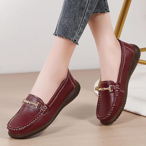 العرض الواسع للسيدات واسعة متسكعون راحة على أحذية المشي للأحذية للسيدات المحاطين يقودون in Kuwait