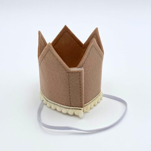 Monthly Baby Milestone Photo Prop Crown - Felt with Interchangeable Month Numbers - First Birthday Photo in Saudi Arabia