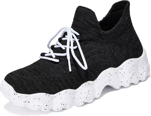 Walking Shoes Slip-On Womens Running Tennis Unisex Mens Shoes MD Sole Lightweight Sneakers Breathable Arch Support Running Gym Shoes in Saudi Arabia
