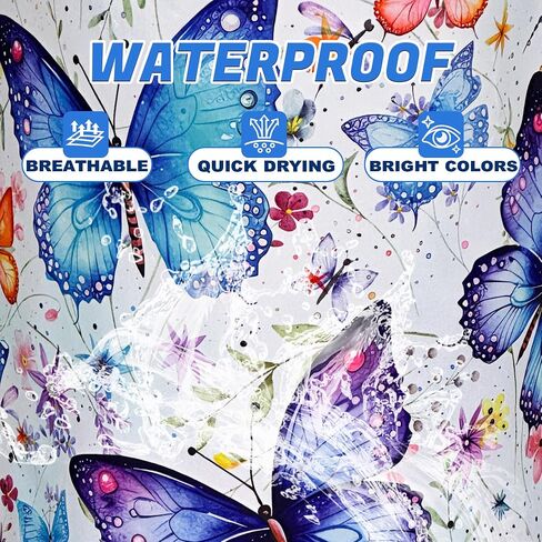 Beautiful Butterfly Laundry Basket Oxford Cloth Funny Butterflies Laundry Hamper With Handle Foldable Portable Clothes Storage Basket 18.9 X 16.5 In Storage Bag For Laundry Room/Bathroom/Bedroom in Kuwait
