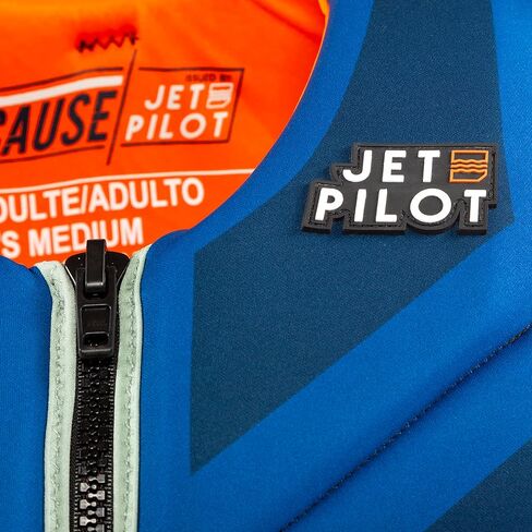 Jetpilot Cause Neoprene Coast Guard Approved Life Jacket PFD-Black – S in Saudi Arabia
