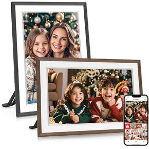 2 Pack - Frameo 10.1 "Wifi Digital Picture Frame مع ذاكرة 32 جيجابايت