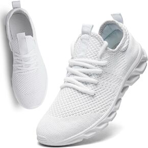 Womens Mens Running Shoes Tennis Sneakers Lightweight Gym Slip on Unisex Shoes Athletic Workout Walking Shoes