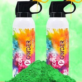 Gender Reveal Fire Extinguisher Green 2Pack Gender Smoke Extinguisher Party Color Powder with Colored Powder for Baby Gender Reveal Birthday Party Color Run Gender Reveal Ideas