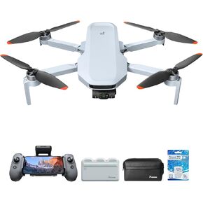 Potensic ATOM 2 3-Axis Gimbal 8K GPS Drone, Fly More Combo Bundle with 128GB Micro Memory Card
