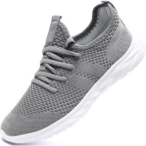 Womens Running Shoes Lightweight Tennis Shoes Slip On Walking Shoes Breathable Sneakers for Gym Travel Work