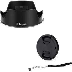 JJC ALC-SH168 Bayonet Reversible Lens Hood Shade + 82mm Front Lens Cap Cover with Cap Keeper for Sony FE 24-70mm F2.8 GM II Lens SEL2470GM2