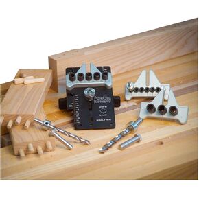JessEm Dowelling Jig Master Kit (Includes 1/4", 3/8" and 1/2" Dowelling Kits) 08350