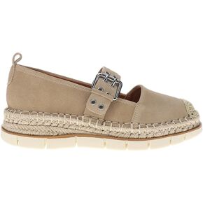 MIA Womens Valri Espadrille Mary Jane Flats Casual - Beige