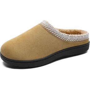 HOMETRUE Womens Slippers Fuzzy House Slippers Indoor Non-slip Warm Fluffy Plush Slippers for Women