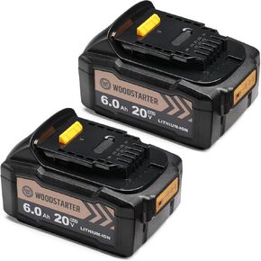 18V 6.0A M18 Replacement Lithium Battery for Milwaukee 48-11-1860, 48-11-1850, 48-11-1840, 48-11-1830 18V Batteries, Compatible with M18 Cordless Power Tools and Chargers