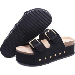 منصة Ziitop Womens Sandals Sandals نساء نساء شاطئات شاطئية مريحة شرائح رغوة الذاكرة للنساء in Kuwait