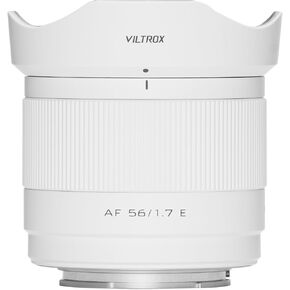 VILTROX 56mm F1.7 f/1.7 E Lens Autofocus Large Aperture Wide-Angle Portrait APS-C Lens Compatible with Sony a6000 a6100 a6300 a6400 a6500 a6600 a6700 a7iv a7rv ZV-E10 zv-e100 (White)