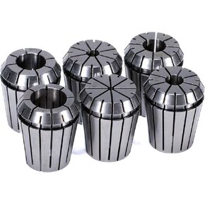ER32 Spring Collet Set, 6pcs, 1/8" to 3/4" - Precision CNC Milling & Engraving Tool Set