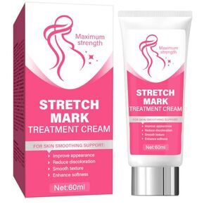 Stretch Mark Cream for Pregnancy, Advanced Stretch Marks Removal, Helps Prevent and Treat Stretch Marks, Smooth and Firm the Skin, 2.1 Oz, 648U