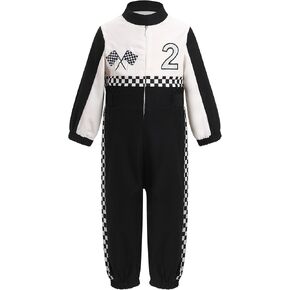 ODOLDI Fast One Birthday Boy Race Car Driver Jumpsuit - 1st & 2nd Birthday Cake Smash Photo Shoot Outfit in Saudi Arabia