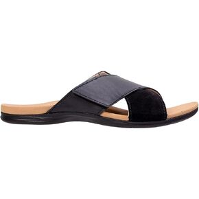 REVITALIGN Women's Paloma Slide Sandal, Black, 7