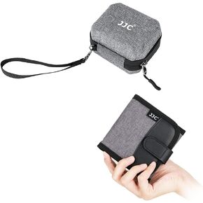 JJC 3 Pockets Camera Filter Case+10 Pockets Hard Shell Lens Filter Case Up to 67mm