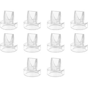 8PCS Replacement Parts Compatible with TSRETE/MOMPINKE/NaNaLazy/Momcozy/bluefair/kmaier Hands Free Breast Pump, S9/ S12/ S9 pro/ S12 pro Duckbill Valves Silicone Diaphragms Accessories
