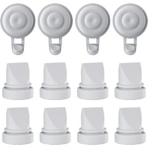 Duckbill Valve Diaphagram متوافق مع قطع غيار Momcozy M9 ، لأجزاء تدفق الهاتف المحمول المطورة ، حزمة 6