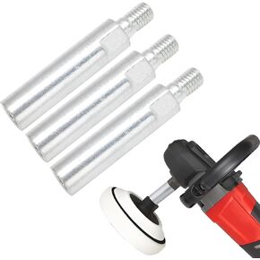 Angle Grinder Extension Rod, M10 Thread Polishing Machine Adapter Lever Thread Hole 80mm Extension Shaft Stainless Steel Rotary Extension Shaft for 100 Type Angle Grinder, 1 Pcs in Kuwait