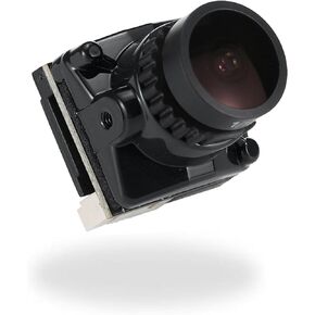 كاميرا Micro FPV مع OSD ، 5.8 جيجاهرتز التناظرية CAM ، 1800TVL 19 * 19MM كاميرا بدون طيار مع 5V-40V FOV135 ° WDR 6G لـ RC FPV Car Plane Racing Drone