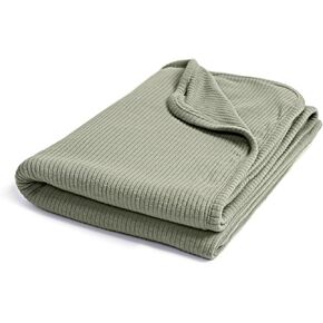 Ultra-Soft Rayon Made from Bamboo Baby Blanket - 30x40 Inches Double-Layer Swaddle Blanket, Breathable & Hypoallergenic, Lightweight Nursing Cover, Stroller Blanket for Infants & Toddlers