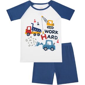 Baby Boy Short Sleeve Top and Shorts 2 Piece Set Cool Clothes Cute Playwear, Viscose Made from Bamboo