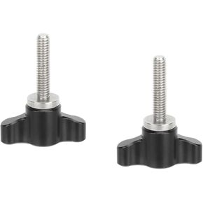 CAMVATE M4*18mm Thumbscrew Assembly Knob(Black, 2Pieces)-3709
