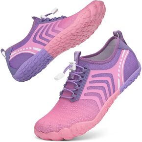 ATHMILE Water Shoes for Women Men Wide Toe Non-Slip Barefoot Aqua Beach Shoes Quick-Dry for Swimming Kayaking Lake Pool River Hiking Surfing Boating Fishing Diving Cruise Ship Essentials