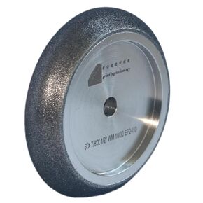 CBN Bandsaw Grinding Wheel 5 inch,1/2" Bore,10/30 for 7/8" Tooth Spacing Bandsaw Blade