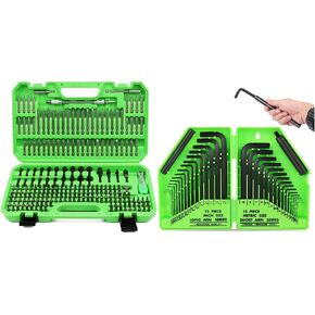 Bundled products-2 items: 232PCS Screwdriver Bit Set & 32PCS Hex Key Set