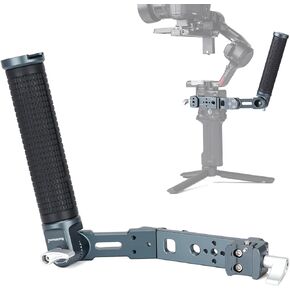 Koolehaoda Adjustable Sling Handgrip Gimbal Handle for DJI RS 4, RS 4 Pro, RS 3 Mini, RS 3, RS 3 Pro, RS 2, RSC 2 Gimbal Stabilizer, Rich Expansion for Low Angle Shots, Load 13.2lb