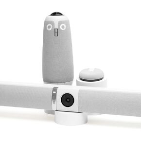 Meeting Owl 3 + Owl Bar + Expansion Mic Bundle — Intelligent 360-Degree 4K Conferencing Bundle (Speaker Auto-Focus, Smart Camera Switching, Expanded Audio Reach)