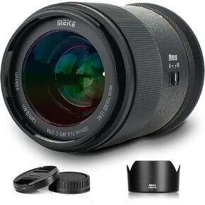 Meike 85mm f1.8 Pro II E-Mount STM Full Frame Medium Telephoto Auto Focus Prime Portrait Lens for Sony E-Mount Cameras A7R A74 A7R4 A7C A7III A7RII A7RIII A7SIII A7SII A9 A6600 A6500 A6400 A6300