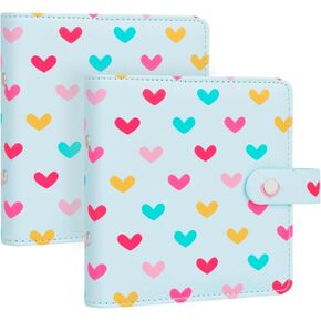 112 Pockets Mini Photo Album for 2x3 Inch Film,Small Album Book for Fujifilm Instax Mini Instant Camera and Polaroid 2"x3" Pictures, Kpop Photocard Holder (White,1Pack)