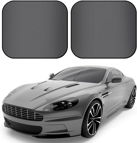 2 قطعة من مظلات الزجاج الأمامي للسيارة، قطعتان من درع النافذة الأمامية القابلة للطي، ملحقات داخلية للسيارة للحماية من الأشعة فوق البنفسجية، حماية عازلة للحرارة لغطاء الزجاج الأمامي للسيارات (أزرق) in Kuwait