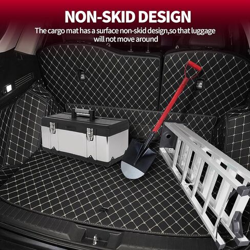 بساط شحن أصلي وبساط مسند ظهر خلفي لسيارة جيب جراند شيروكي 2011-2021/2022 جراند شيروكي WK (ليس L) - بطانة شحن من جلد البولي يوريثان ومسند ظهر مخصص - سجادات سيارة مضادة للانزلاق لجميع الأحوال الجوية in Kuwait