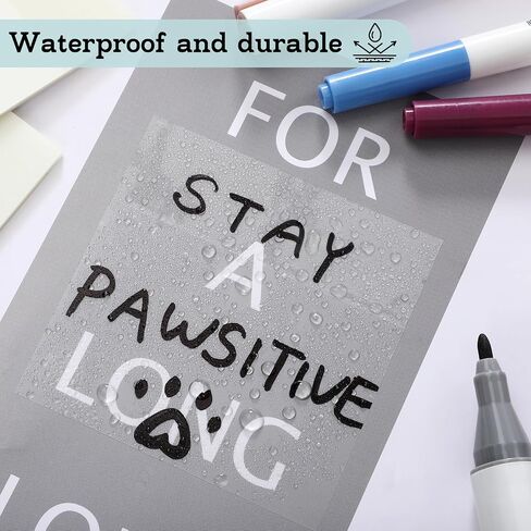 Transparent Sticky Notes Set, 6 Sizes Clear Sticky Notes Pads with 10 Colors, Waterproof Self-Stick Translucent Sticky Notes, See Through Sticky Notes for Bible Tabs, Book Tabs, Office, 500 Sheets in Saudi Arabia