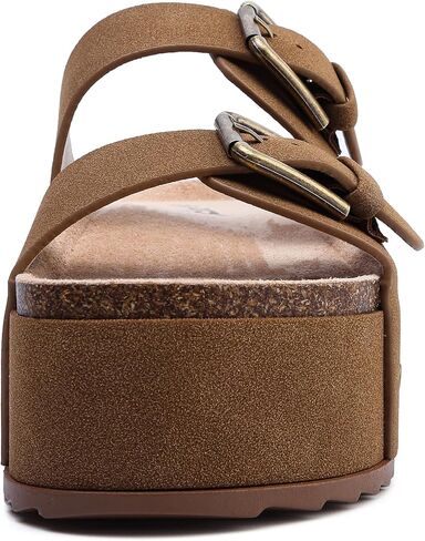 ziitop Womens Sandals Platform Sandals Women Comfortable Beach Essentials Memory Foam Slides for Women in Saudi Arabia