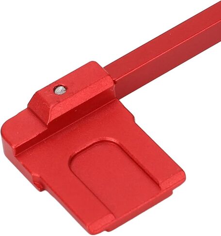 Metal Hot Shoe Thumb Up Rest Hand Grip for A6700 Camera, Aluminum Alloy Ergonomic Design Digital Camera Battery Grips Hot Shoe Thumb Grip (Red) in Kuwait